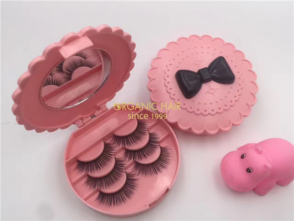 Organic 3D Mink lashes factory directly sale eyelashes 